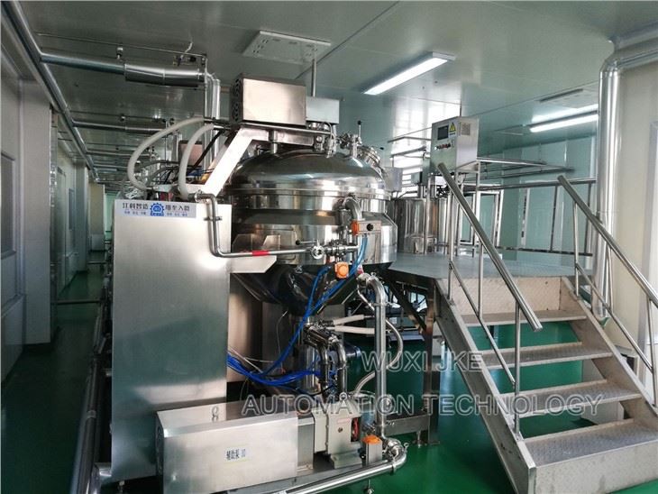 Vacuum Mixing Tank Emulsifying Machine